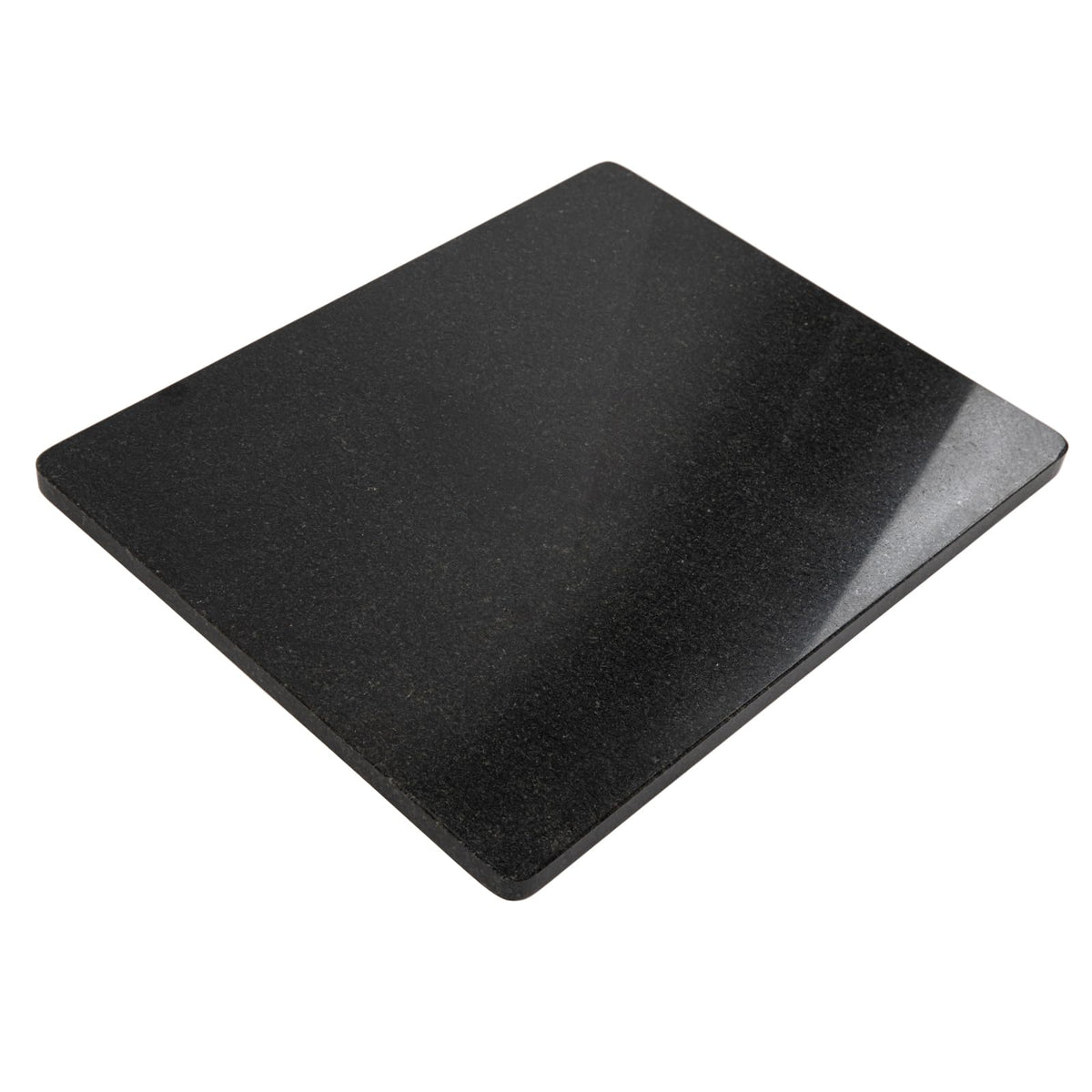 Lovdeco Granite Black Cutting Board, Pastry Board For Kitchen, Large Black Marble Slab Gift With Non-Slip Feets, 16x20 Inch, 1 Piece