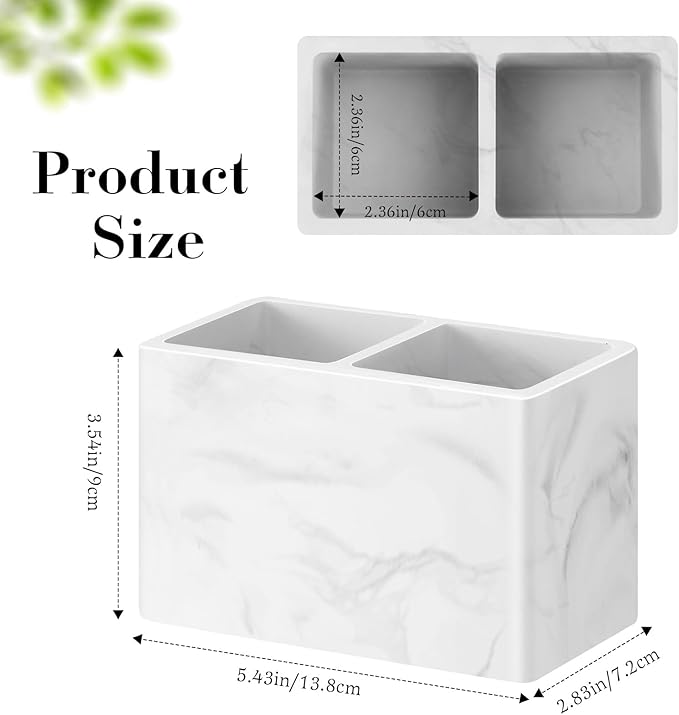 Luxspire Toothbrush Holder, Fast Drying Tooth Brush Holder