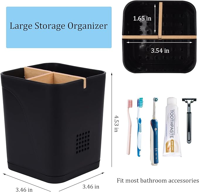 Electric Toothbrush Holder 3 Slots Tooth Brushing Holder