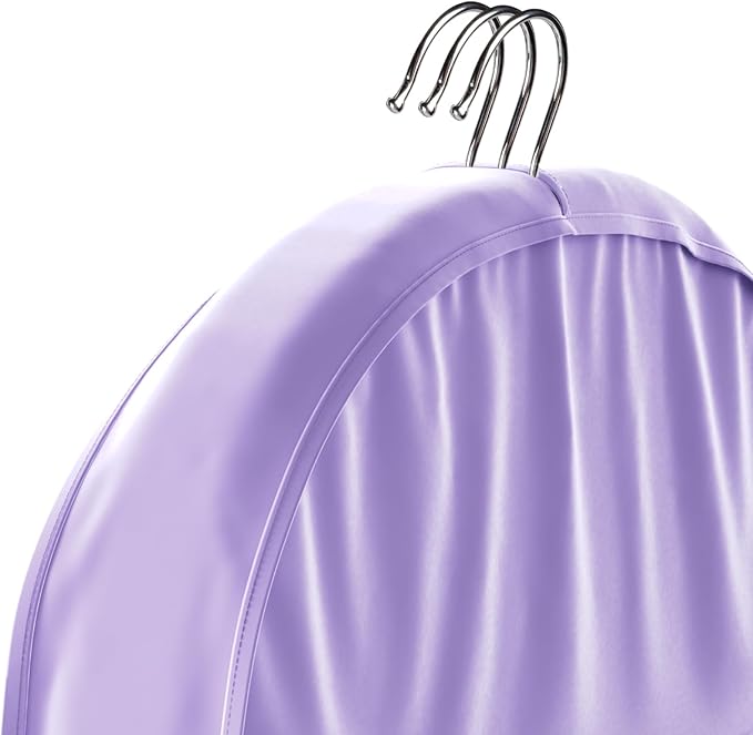 Univivi 12 Inch Satin Garment Shoulder Covers
