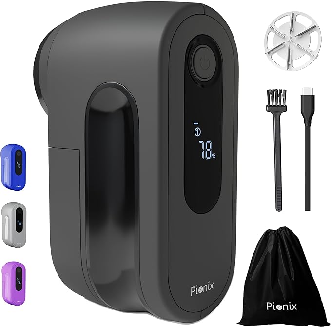 Pionix Fabric Shaver, Sweater Shavers to Remove Pilling, High-Perf Defuzzer