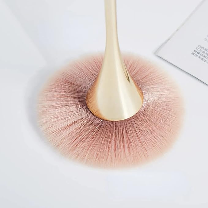 2Pcs Nail Dust Brush Acrylic Brush Cleaner Nail Brushes