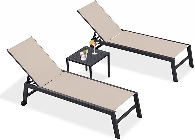 PURPLE LEAF Outdoor Chaise Lounge