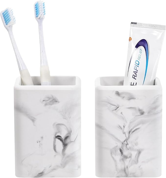 Luxspire Toothbrush Holders 2 Pack, Fast Drying Toothbrush Holders
