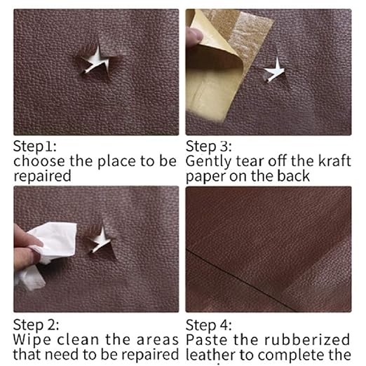 Leather Repair Tape kit, Peacock Green 4 x 60inch Self Adhesive Patch