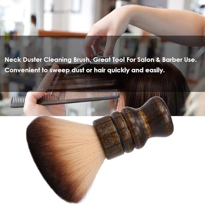 Large Neck Duster Brush Anself Soft Barber Face Cleaning Hairbrush Nylon Hair