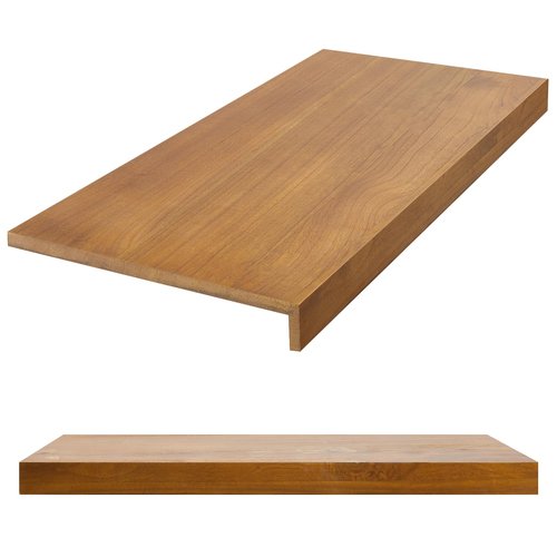 Hoolerry 1 PC Wire Rack Covers 36 x 12 Inch Wood Shelf Covers for Wire Shelving Pantry Shelves Covers Rack Liner Shelf Liners for Bathroom Kitchen Shelving Upgrade, Wood Color
