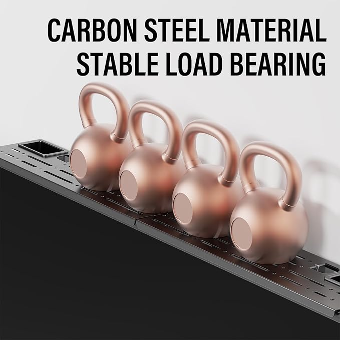 CABTE Adjustable Steel TV Top Shelf, Floating TV Stand, Universal Monitor Shelf