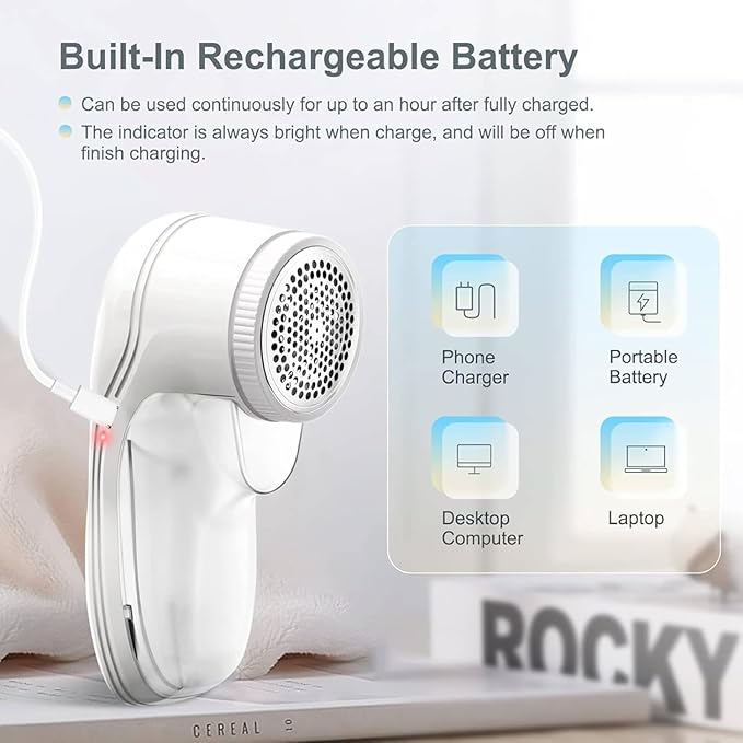 Fabric Shaver, Lint Remover for Clothes, Electric Lint Remover