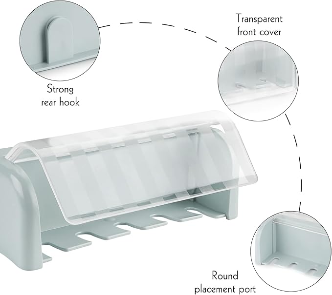Toothbrush Holder Wall Mounted