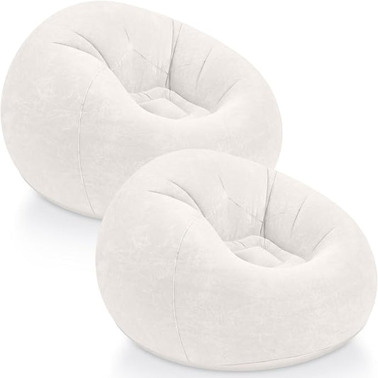 Realspring Inflatable Bean Bag Chairs Outdoor Blow up Camping Chairs Inflatable