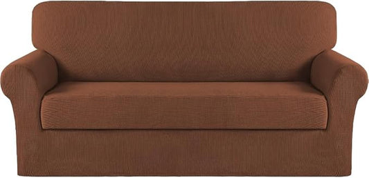 Turquoize Stretch Sofa Slipcover 2 Pieces Sofa Cover Couch Cover