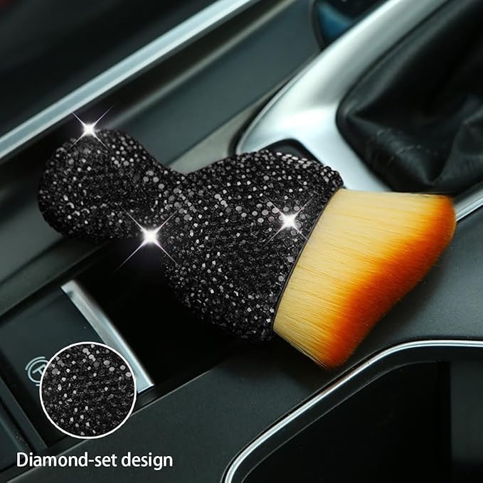 zipelo Auto Interior Dust Brush, Car Detailing Cleaning Brush