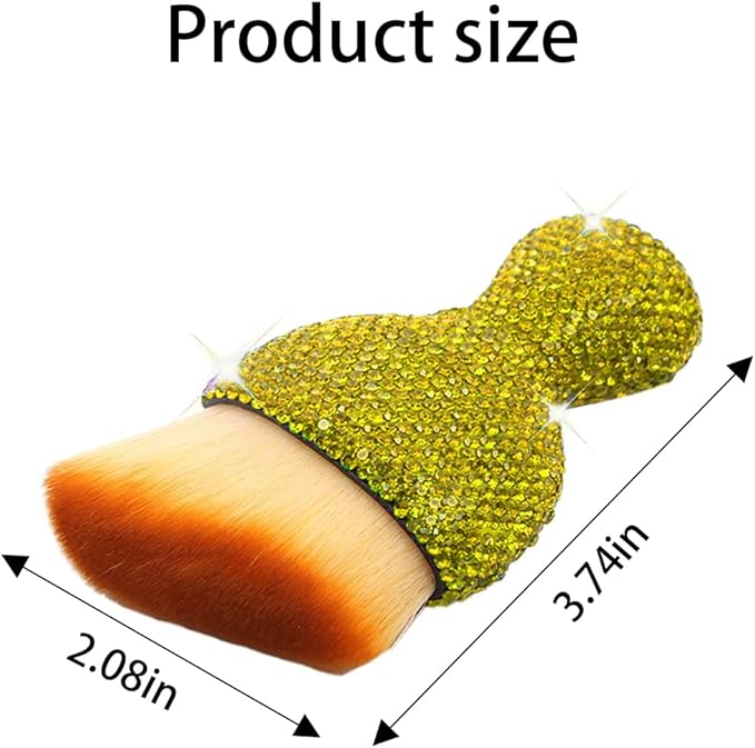zipelo Auto Interior Dust Brush, Car Detailing Cleaning Brush