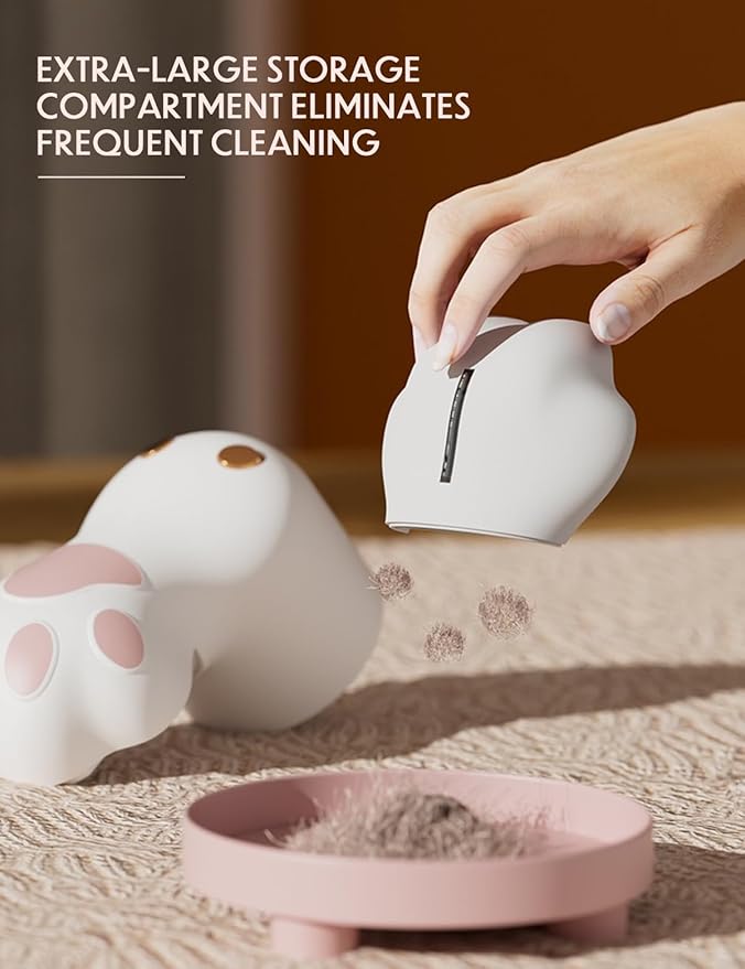 Cute Cat Paw Fabric Shaver, 3-Speed Lint Remover