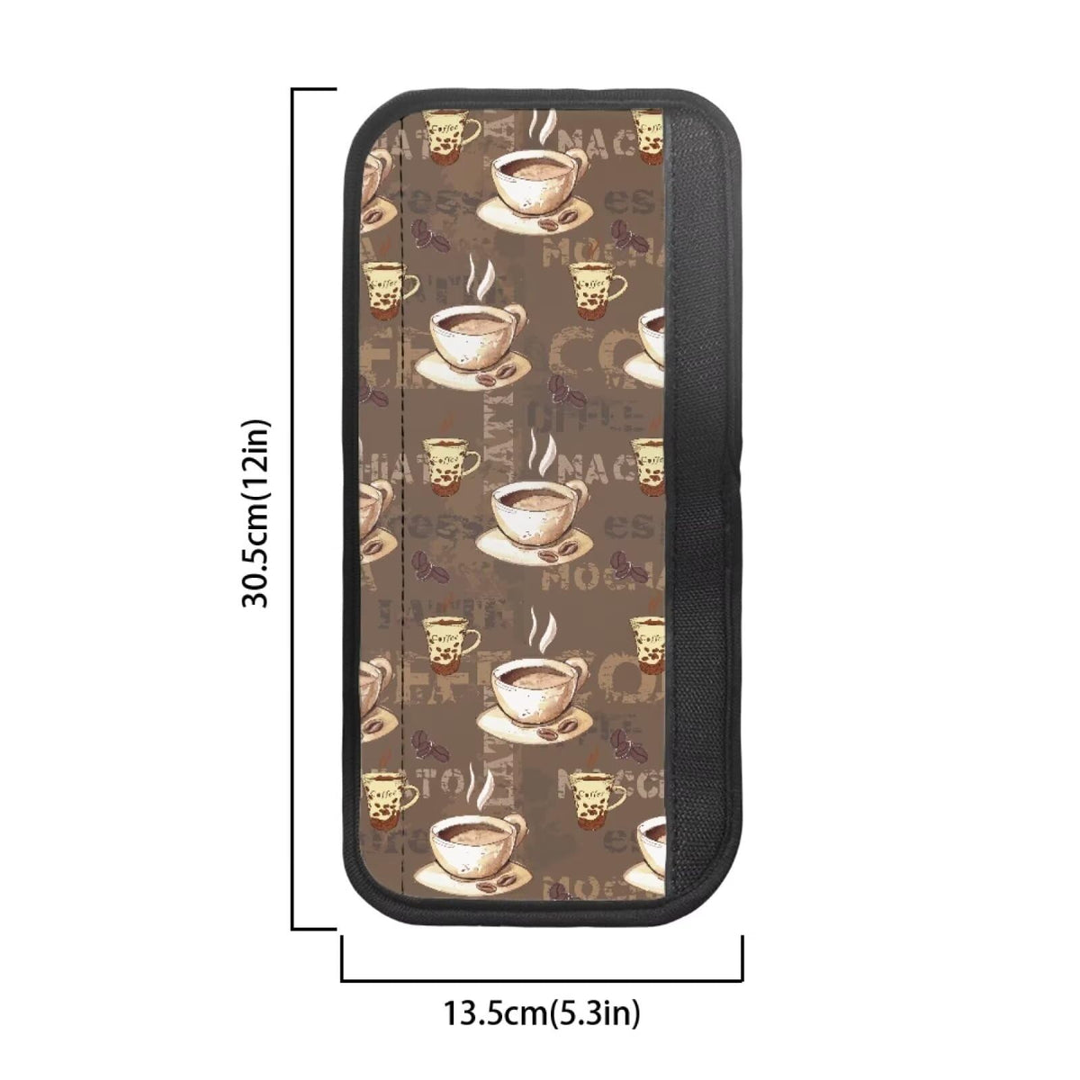 HUISEFOR Coffee Time Fridge Handle Covers Set of 4 Washable Refrigerator Door Handle Covers for Microwave Oven Stove Dishwasher Waterproof Kitchen Accessories