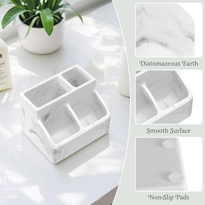 Luxspire Toothbrush Holder, Fast Drying Toothbrush Holders