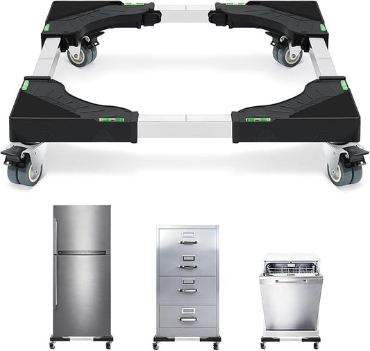 Nefish Furniture Dolly Adjustable Mini Fridge Stand