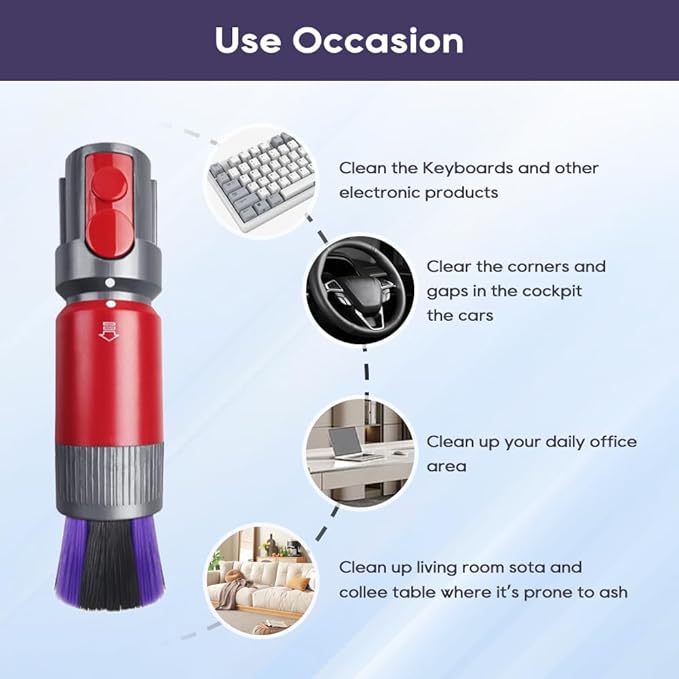 Traceless Scratch-free Dusting Brush Compatible