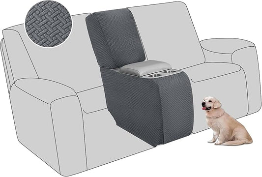 ALIECOM Recliner Sectional Couch Covers L Shape Stretch Corner Reclining