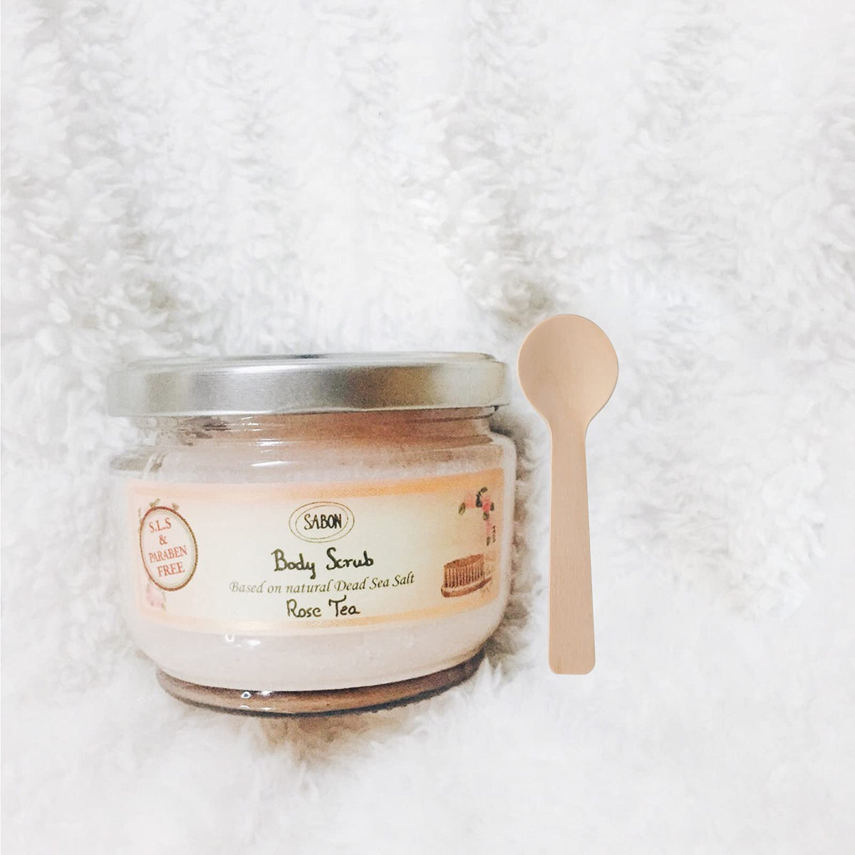 HAZOULEN 200 Pcs 4-inch Mini Wooden Spoons, Disposable Eco Friendly Sugar Salt Scrub Spoons, Biodegradable Ice Cream Dessert Spoons