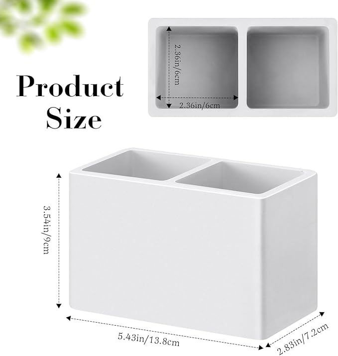 Luxspire Toothbrush Holder, Fast Drying Tooth Brush Holder