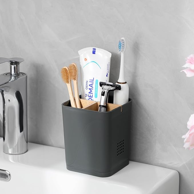 Electric Toothbrush Holder 3 Slots Tooth Brushing Holder