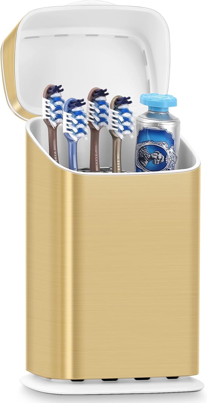 Toothbrush Holder with Cover