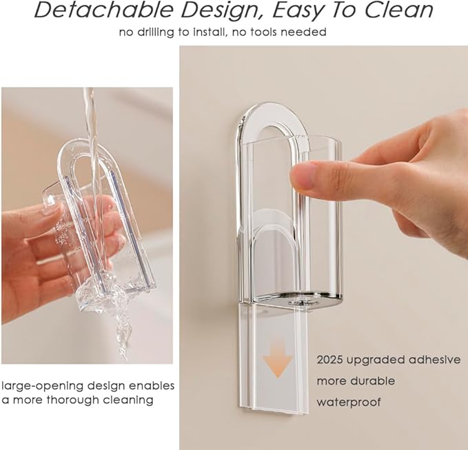 2PCS Electric Toothbrush Holders