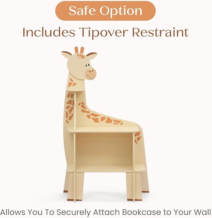 Delta Children Giraffe Bookcase