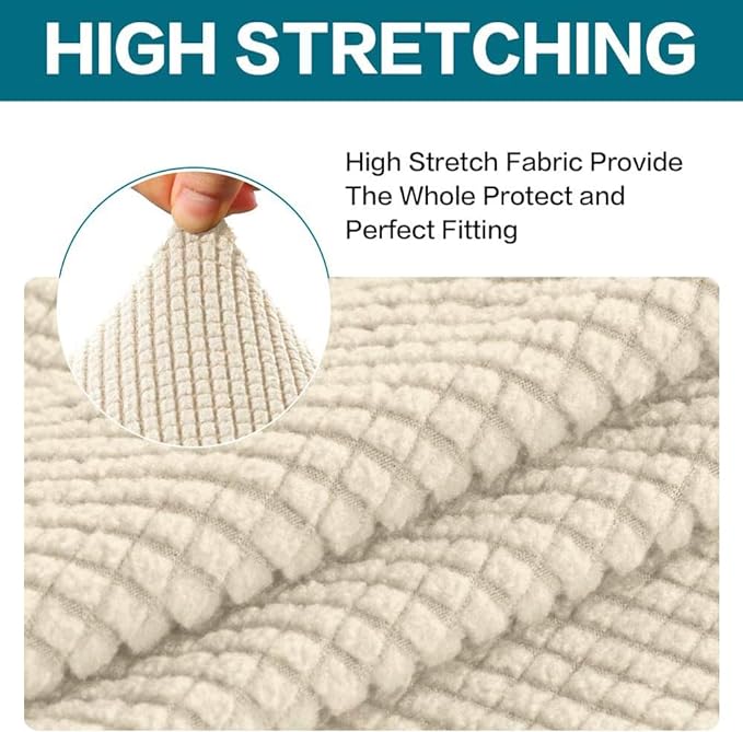 Turquoize Stretch Sofa Slipcover 2 Pieces Sofa Cover Couch Cover