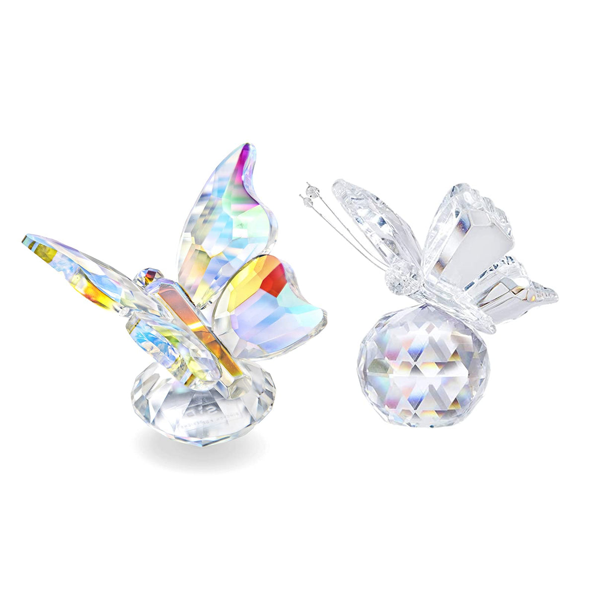 H&D HYALINE & DORA Sun Catcher Crystal Butterfly Animal Figurine Paperweight Home Table Decor