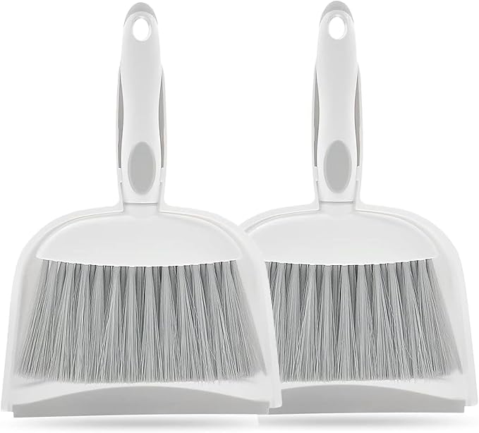 Dust pan, Mini Dustpan and Brush Set, Small Broom and Dustpan Set, Small Hand