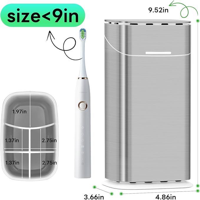 Toothbrush Holders with Cover