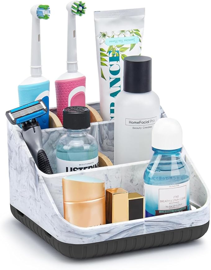 Chintu Toothbrush Holders for Bathroom Counter Organizer