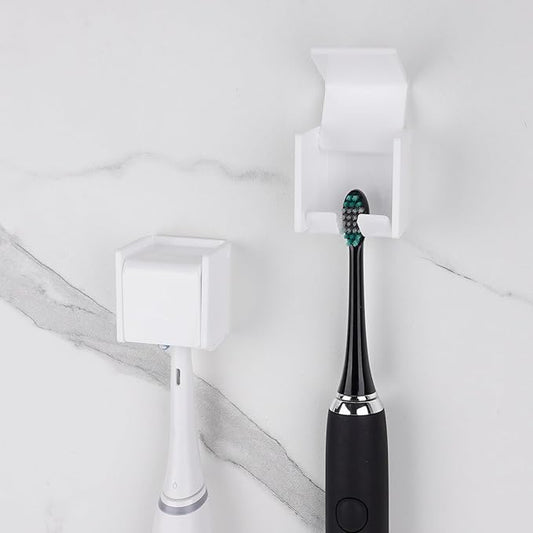2 PCS Toothbrush Holder Wall Mounted