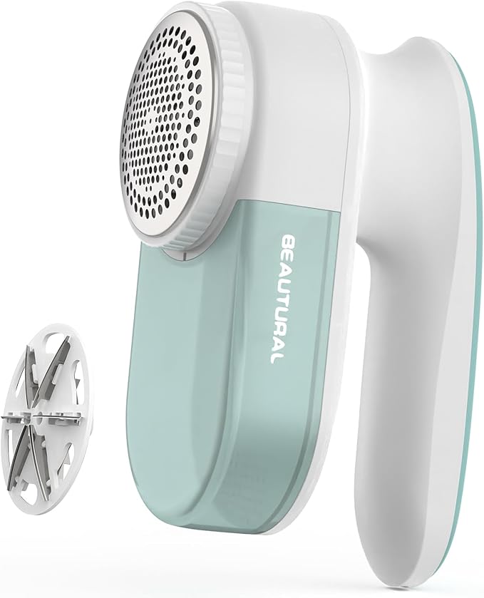 BEAUTURAL Fabric Shaver and Lint Remover, Rechargeable Sweater Defuzzer