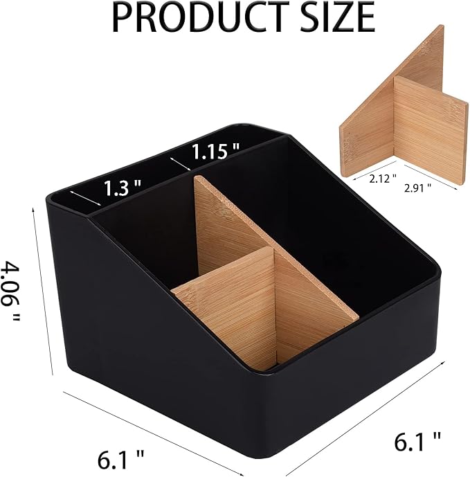 Toothbrush Holder for Bathrooms, 5 Slots Tooth Brush Holder