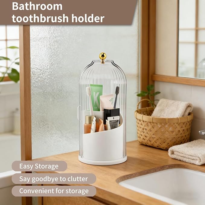 Rotating Toothbrush Holder