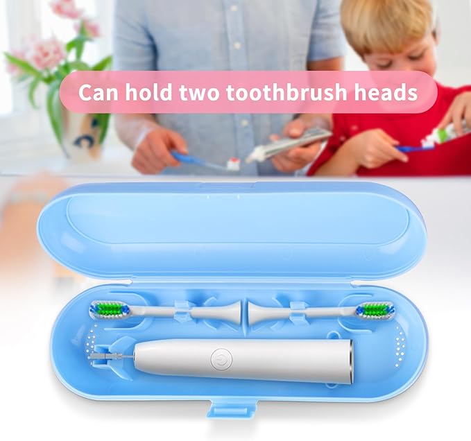 Fowecelt 2 Pack Electric Toothbrush Travel Case