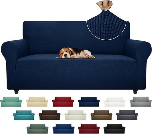 ZNSAYOTX Super Stretch Couch Cover Universal Sofa Covers