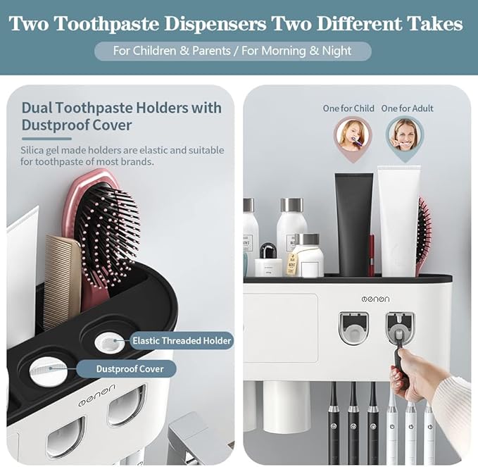 Toothbrush Holders Wall Mounted, Toothbrush Holder