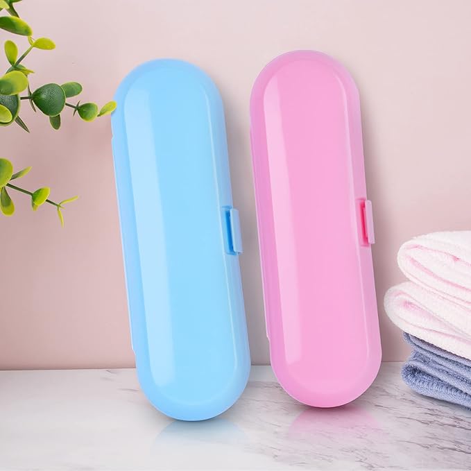 Fowecelt 2 Pack Electric Toothbrush Travel Case