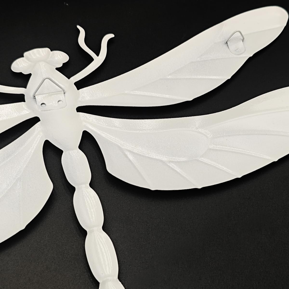 Large Metal Dragonfly Wall Decor, 4 Pack 13 inch Metal Dragonflies Wall Art Hanging Sculpture Decorations for Outdoor, Yard Patio Fence Garden Outside Decor