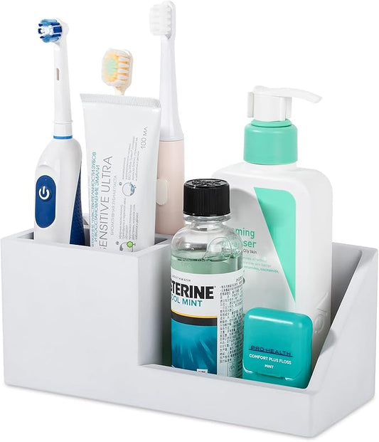 Diatomite Toothbrush Holders for Bathrooms, Quick Dry Electric Tooth Brush and