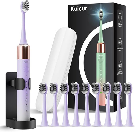 Sonic Electric Toothbrush for Adults & Kids, Rechargeable Electric Toothbrush