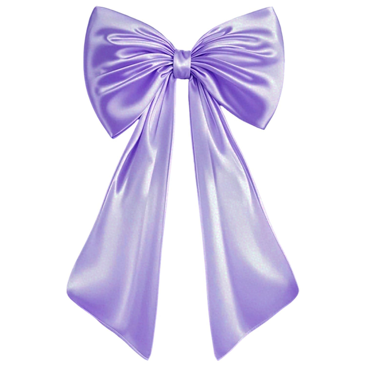 JUICYRAUL 23x35 Inch Large Purple Satin Bow,Giant Ribbon Tie for Coquette Room, Xmas Tree, Birthday, Graduation, Wedding Proposal & Baby Shower Decor