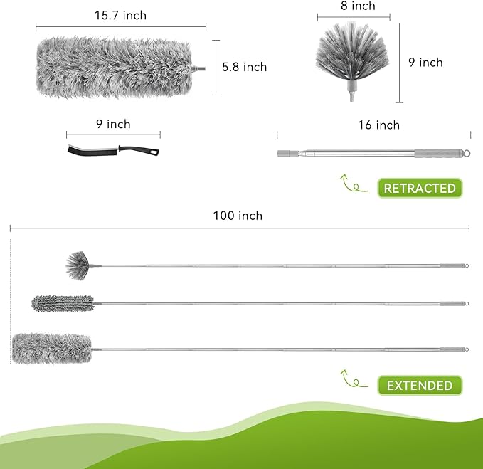 7-in-1 Telescopic Duster Kit