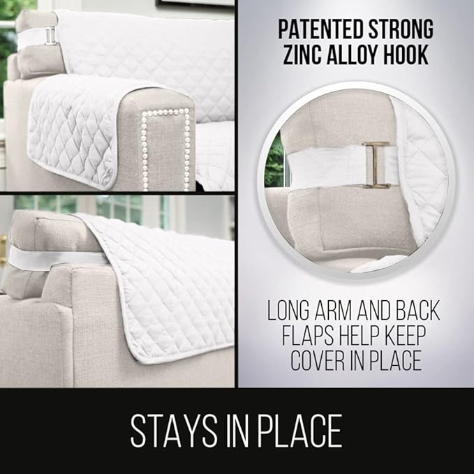 Sofa Shield® Couch Slip Covers for Dogs Oversized, Reversible Furniture