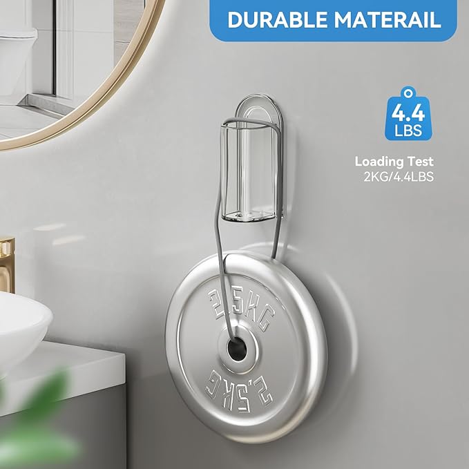 MOPMS Electric Toothbrush Holders Wall Mounted, Single Slot Toothbrush Holders
